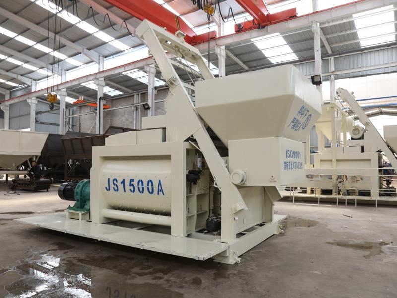 JS1500 Twin Shaft Concrete Mixer