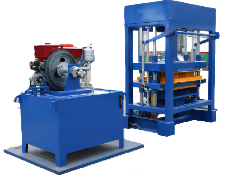 QT4-30 Semi-Automatic Block Machine
