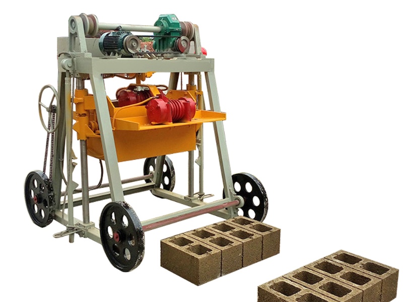 QT40-3B Mobile Block Making Machine