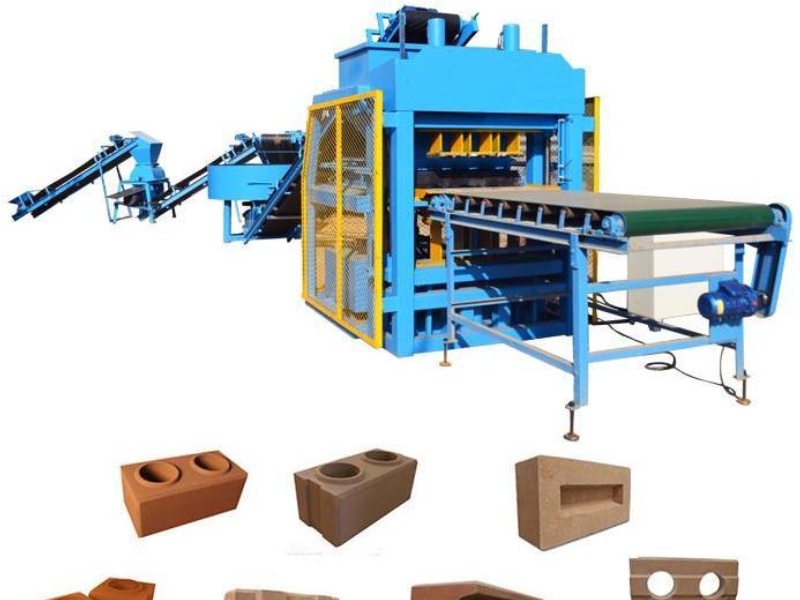 QT4-10 Clay Block Making Machine