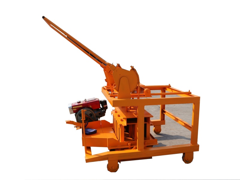 QM4-45 Mobile Block Making Machine