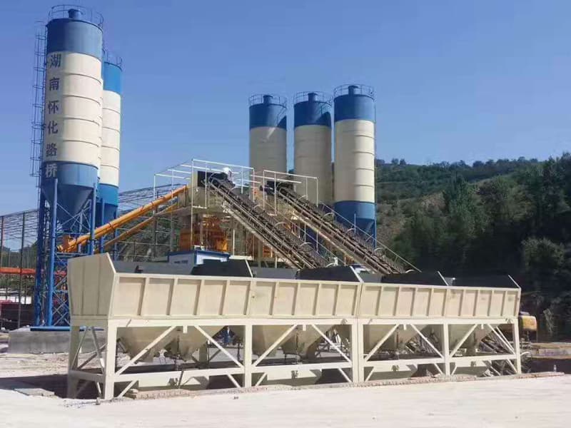 Concrete Plant applies in South Africa Highway Construction Project